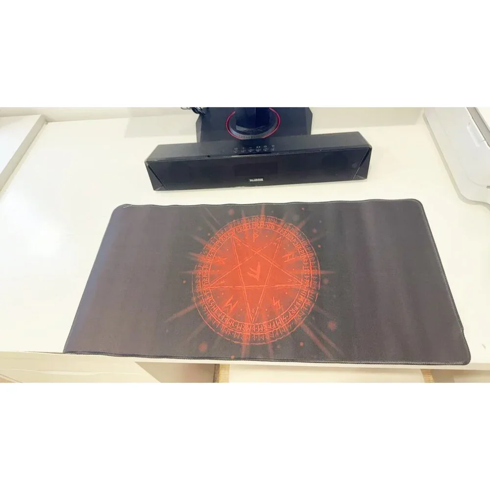 Mystic Pentagram Sigil Large Non-Slip Gaming Mouse Pad